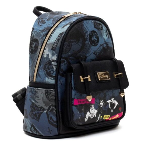 BNWT - WONDAPOP DISNEY VILLANS FAUX LEATHER BACKPACK main image 8